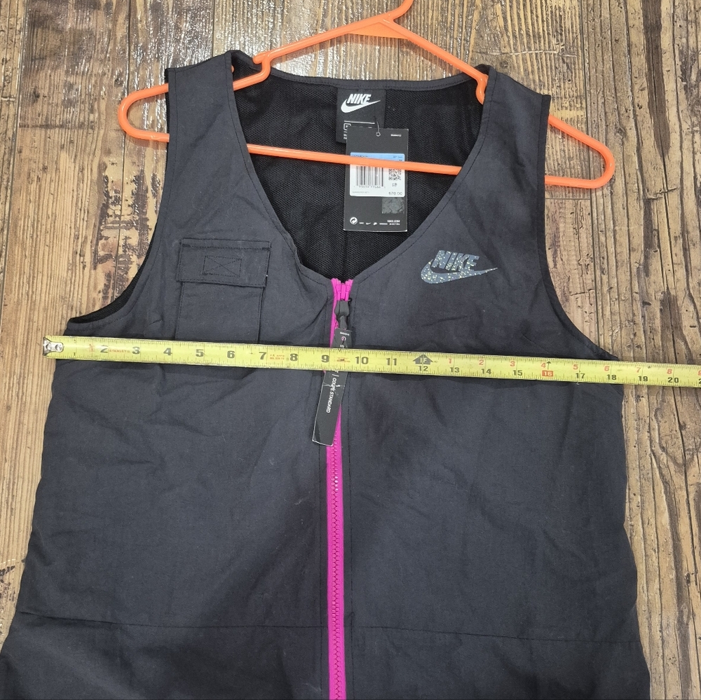 Nike Sportswear Icon Clash Romper Black Size Medium - Picture 9 of 9